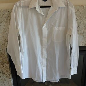 Croft & Barrow White Dress Shirt Classic Style